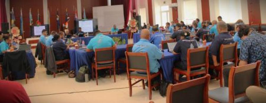 PNA Officials at the 43rd Meeting of the PNA