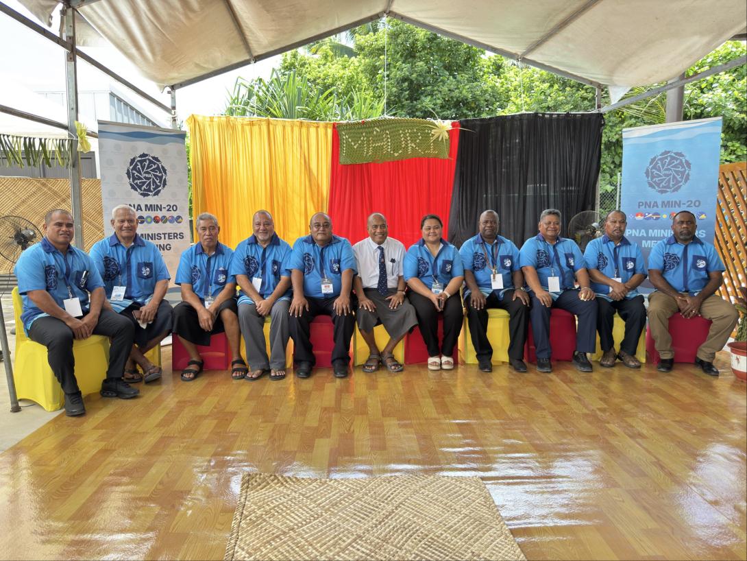 PNA Minsters at the 20th PNA Ministerial Meeting